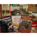 A small selection of various Railway related volumes including British Railways Workshops;