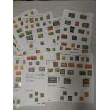 A collection of Canada stamps 1917-1935 on album pages, mint and used, coils from booklets, dies,