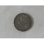 A George IV 1821 silver crown (f)