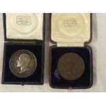A City & Guilds of London Institute Technical Education silver medal awarded to Robert J Bradbury
