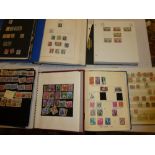 Six various albums/stock books containing a collection of mainly Spain stamps
