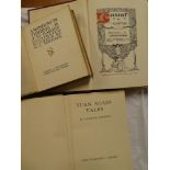 Three colour illustrated volumes including Housman (L) - Turn Again Tales;