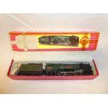 Hornby Dublo 2235 2-Rail Westcountry Class "Barnstaple" locomotive and tender,