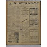 A bound volume of Cornish Echo with Falmouth & Penryn Times January 2nd 1942 - December 25th 1942