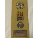 An India General Service medal with two bars - Burma 1885-7 and Burma 1887-89, awarded to Lieut.C.V.