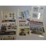 A selection of Military related first day covers and presentation packs, RAF first day covers,