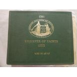 Lloyds Register of Yachts 1955, gilt stamped "Lord St Levan",