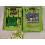 A Subbuteo table soccer game - Continental club edition