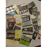32 x GB stamp presentation packs 1969-1981