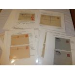 A selection over thirty items of GB KGV1 postal stationary including postcards, letter cards,