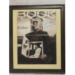 A photographic print of photographer Bill Brandt, signed,