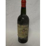 A bottle of 1958 Da Silva Quinta do Noval vintage port