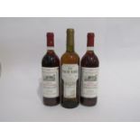 1995 Chateau Meyrand-Lacombe Bergerac Rose x2, 2009 Palacio del Marques,