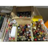 A large quantity of miniatures including sherry, rum,