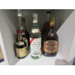 Glayva Liquer 1ltr, Irish Mist Liquer, 700ml, Taunton Cider, 2ltr, Drambuie 1/2 bottle, Bacardi Rum,