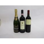 12 various bottles of wine including 1998 Casa Leona Merlot x3,