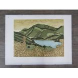 JOHN BRUNSDON (1933-2014): A framed limited edition artists proof print "Llanberis", signed,