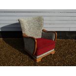 A 1940's Danish armchair,