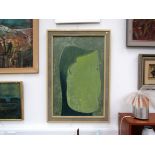 BELLAMY (XX) "The Green Man" oil on board. Signed bottom left and dated '61. Framed. 87.