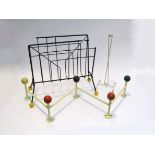 A 1950's Atomic ball design coat hanger,