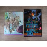 Two 1960's American psychedelic/alternative posters - 'Ominous Mansion',