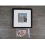 BANKSY (b.1974): A framed limited edition art print "One thought...