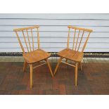 Two Ercol model 608 chairs