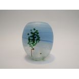NORMAN STUART CLARKE (XX) A 'Lonesome Pine' pattern vase,