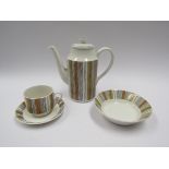 Midwinter "Sienna" pattern china designed by Jessie Tait,