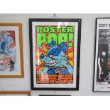 FRANK KOZIK (1962- ): A framed limited edition art print "Poster Pop!",