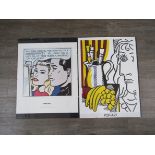 Two Pop Art prints after Roy Lichtenstein,