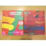 Albert Irvin - The books relating to the artist, 'The Complete Prints', hard back,