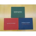 Howard Hodgkin - Three Alan Cristea Gallery hard back catalogues - 'Aquainted with the Night',