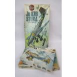 An Airfix 1/24 scale model kit Junkers JU 87B-2 Stuka and two others with sealed contents and