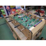 A table football game