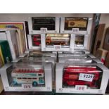 Fifteen boxed EFE 00 scale diecast buses