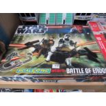 A Star Wars Scalextric Battle of Endor set