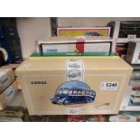 Five boxed Corgi diecast buses and sets