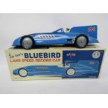 A boxed Schylling Collection Series tinplate Sir Ian's Bluebird Land Speed Record Car with key and