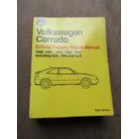 A VW Corrado official factory repair manual