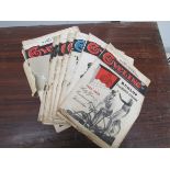 A quantity of 1948 cycling magazines