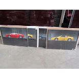 Four packs of Ferrari posters 'F355 spider', 'F355 GTS' and 'F355 berlinetta'.