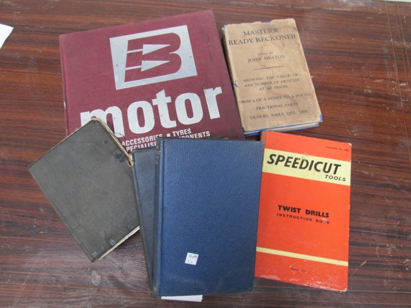 Brown Brothers Ltd 'motor' catalogue and other engineering related books (6)