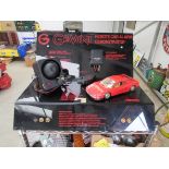 A Gemini remote car alarm demonstrator display board