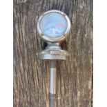 A Wilmot - Breeden Ltd pressure steam gauge radiator thermometer