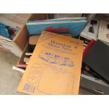 A box of books including Hemmings Motor News 1990,