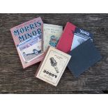 Six motoring volumes including Riley Nine manual and Morris Minor