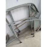 Front and rear Jaguar window frames