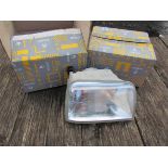 Two boxed Renault 5 head lights