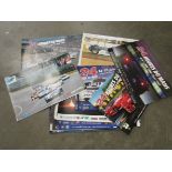 A quantity of mixed Le Mans posters.